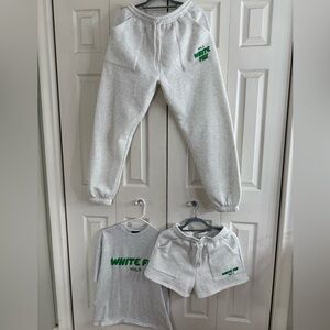 White Fox 3-piece Loungewear Vol. 3 Set in Glacier Grey